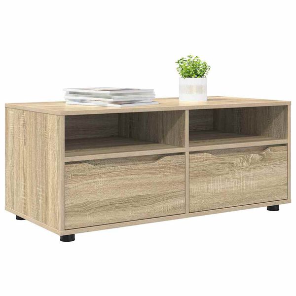 vidaXL TV-Schr&auml;nk Sonoma-Eiche 100 x 48 x 43 cm Holzwerkstoff
