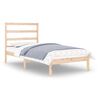 vidaXL Massivholzbett 90x190 cm
