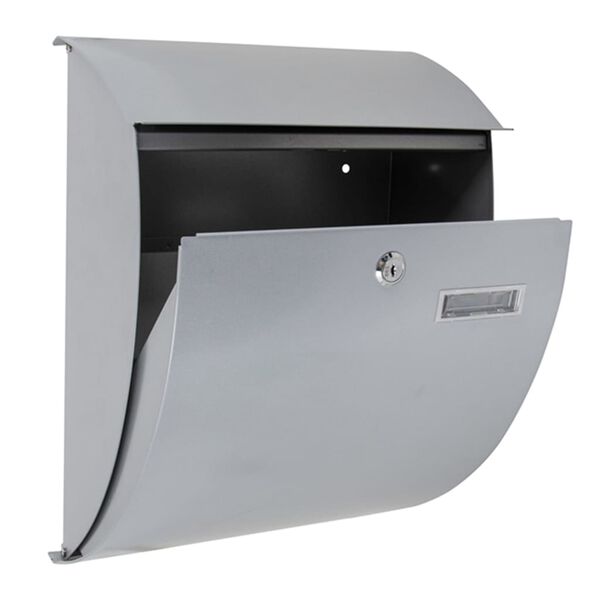 Practo Garden Briefkasten Sheffield Silbern