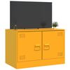 vidaXL TV-Schrank Senfgelb 67x39x44 cm Stahl
