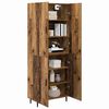 vidaXL Highboard 2 pcs Altholz Holzwerkstoff