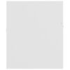 vidaXL Waschbeckenunterschrank Weiß 100x38,5x46 cm Holzwerkstoff
