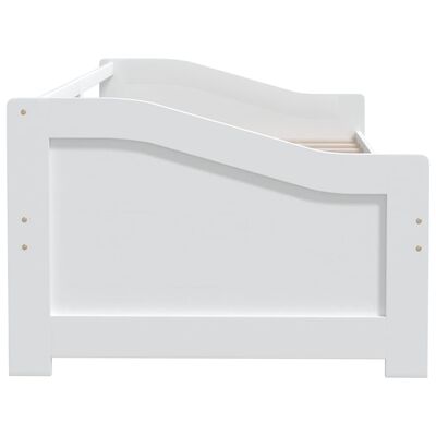 vidaXL Tagesbett 3-Sitzer Weiß Massivholz Kiefer 90x200 cm