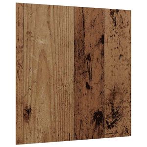 vidaXL Dekoplatten 50 stk. Altholz 30 x 30 x 0,27 cm Holzwerkstoff