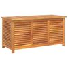 vidaXL Gartenbox mit L&uuml;ftungsschlitzen 113x50x56 cm Massivholz Akazie