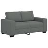 vidaXL 2-Sitzer-Sofa Dunkelgrau 160x77x82 cm Stoff