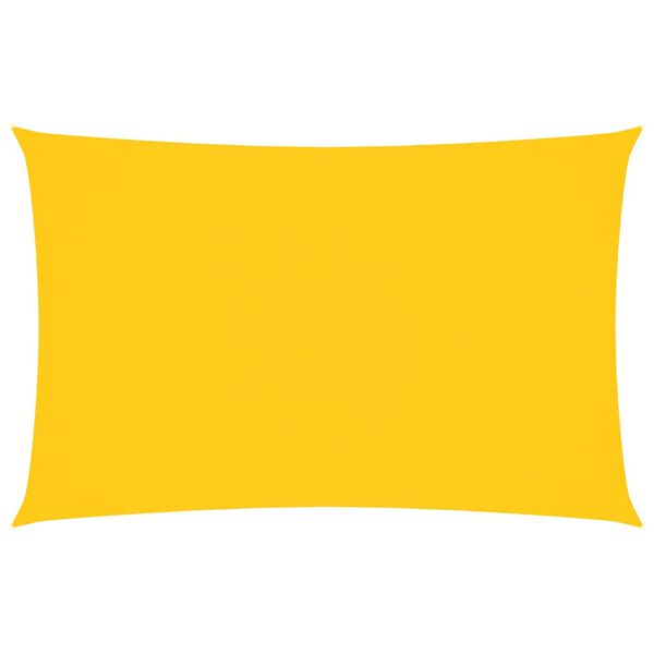 vidaXL Sonnensegel Oxford-Gewebe Rechteckig 4x7 m Gelb