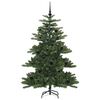 vidaXL K&uuml;nstlicher klappbarer Weihnachtsbaum Gr&uuml;n 150 cm PVC und Stahl