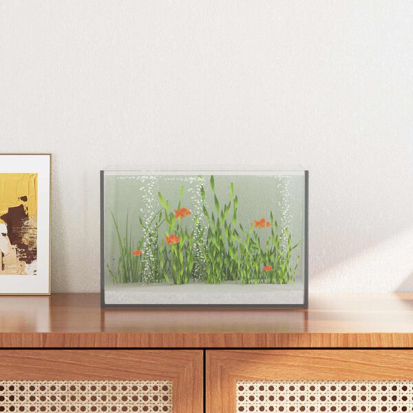 vidaXL Aquarium mit Speicher Transparent 30 x 20 x 20 cm Glas