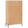 vidaXL Highboard Sonoma-Eiche 69,5x31x115 cm Holzwerkstoff