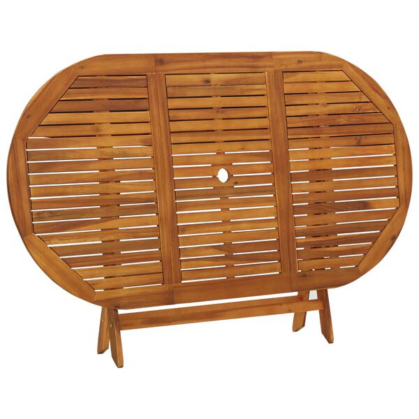 vidaXL Gartentisch 160x85x75 cm Massivholz Akazie