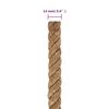 vidaXL Seil 100% Jute 14 mm 100 m