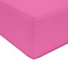 vidaXL Sofakissen f&uuml;r drau&szlig;en Rosa 60 x 60 x 8 cm Polyester