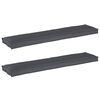 vidaXL Palettenkissenset 2 stk. Oxford-Stoff Anthrazit 180 x 40 x 8 cm
