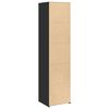 vidaXL Highboard Schwarz 45x41x185 cm Holzwerkstoff