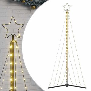 vidaXL LED Weihnachtsbaum 339 LEDs Warmwei&szlig; 187 cm
