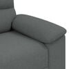 vidaXL 2-Sitzer-Sofa Dunkelgrau 180x81x84 cm Stoff