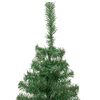 vidaXL Weihnachtsbaum mit 300 LEDs mit St&auml;nder Gr&uuml;n 180 cm PVC