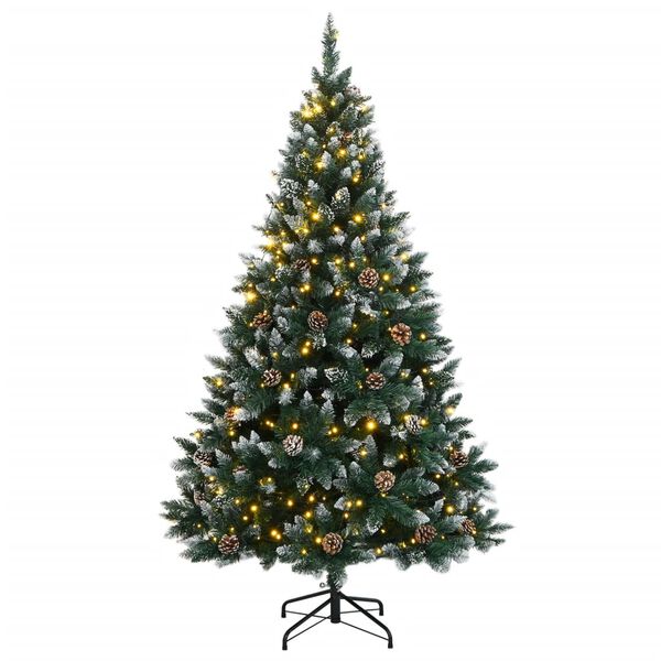vidaXL Künstlicher Weihnachtsbaum 300 LEDs 210 cm