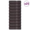 vidaXL Duscht&uuml;cher FROGN 25 Stk. Anthrazit 70x140 cm 360 g/m&sup2;