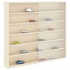 vidaXL Wanddisplay-Case mit Regal Beige 60 x 8,5 x 54 cm Sperrholz