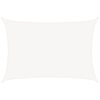 vidaXL Sonnensegel 160 g/m&sup2; Wei&szlig; 5x7 m HDPE