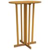 vidaXL Bartisch Klappbar 90x65x105 cm Massivholz Teak