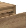 vidaXL Konsolentisch Artisan-Eiche 100x35x76,5 cm Holzwerkstoff
