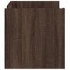 vidaXL Couchtisch Braun Eichen-Optik 100x50x50 cm Holzwerkstoff