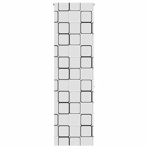 vidaXL Duschrollo 60x240 cm Stoffbreite 56 cm