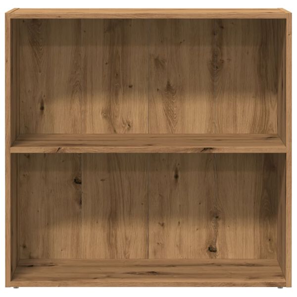 vidaXL B&uuml;cherregal Artisan-Eiche 80x30x77 cm Holzwerkstoff
