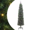 vidaXL K&uuml;nstlicher Weihnachtsbaum mit 300 LEDs mit St&auml;nder Gr&uuml;n 210 cm