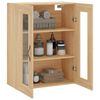 vidaXL Wandschrank Sonoma-Eiche 69,5x34x90 cm Holzwerkstoff