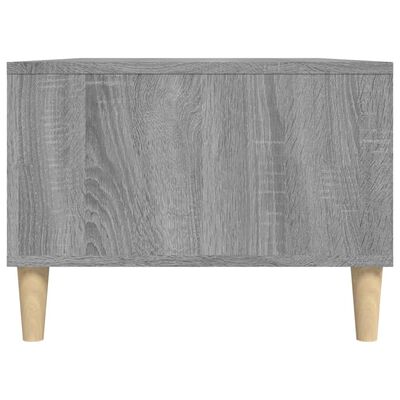 vidaXL Couchtisch Grau Sonoma 90x50x36,5 cm Holzwerkstoff