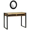 vidaXL Schminktisch Braun 100 x 50 x 75 cm Massivholz Mango