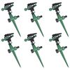 Impuls-Rasensprenger Sprenger Sprinkler Impulsregner 6er