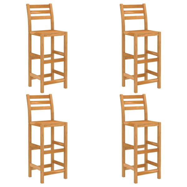 vidaXL 5-tlg. Gartenbar-Set Massivholz Akazie