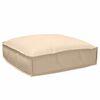 vidaXL Palettenkissenset 2 pcs Beige Oxford-Stoff