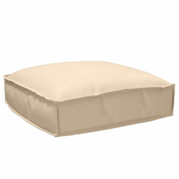 vidaXL Palettenkissenset 2 pcs Beige Oxford-Stoff