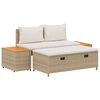 vidaXL Outdoor-Sofagarnitur 4 -Seater 4 pcs 55 x 30 x 39 cm