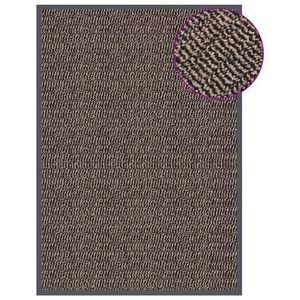vidaXL Fu&szlig;matte getuftet 60x90 cm Dunkelbraun