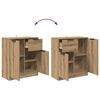 vidaXL Sideboard Artisan-Eiche 60 x 30 x 70 cm Holzwerkstoff