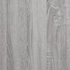 vidaXL Couchtisch mit Regal Grau Sonoma 100x51x40 cm Holzwerkstoff