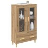 vidaXL Highboard Artisan-Eiche 70 x 31 x 115 cm Holzwerkstoff