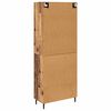 vidaXL Highboard mit Schubladen 2 pcs Altholz Holzwerkstoff