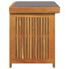 vidaXL Outdoor-Kissenbox 60x50x61 cm Massivholz Akazie
