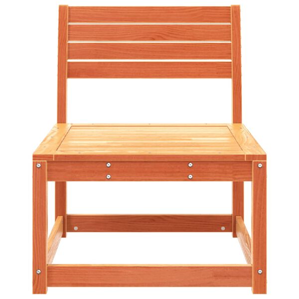 vidaXL Gartensofa Wachsbraun Massivholz Kiefer