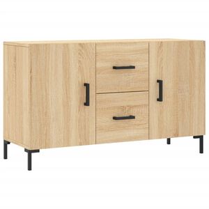 vidaXL Sideboard Sonoma-Eiche 100x36x60 cm Holzwerkstoff