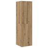 vidaXL 5-tlg. TV-Schrank-Set Wandmontage Artisan-Eiche Holzwerkstoff