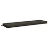 vidaXL Bankkissen SOEST 100 % Polyester Anthrazit 160 x 40 x 8 cm